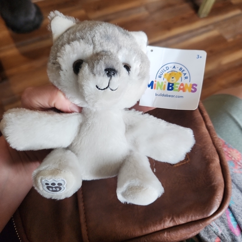 Build-A-Bear Gray Plush Toy